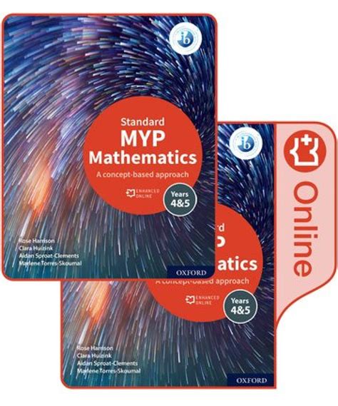 This 838 page title covering all 29 chapters of the textbook can be found. . Standard myp mathematics